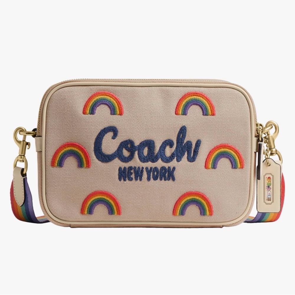 Coach Theo Rainbow Camera Bag